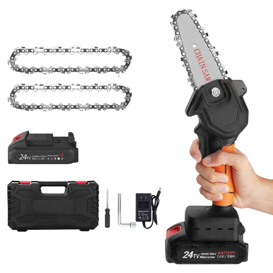 Mini motosega elettrica a batteria 24W